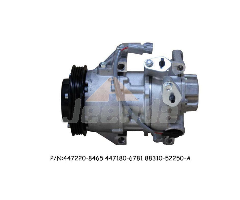 Free Shipping Compressor 447220-8465 447180-6781 88310-52250-A 88310-52250 12V for Toyota Hilace 2005-2015 3.0D Y-aris 1.3