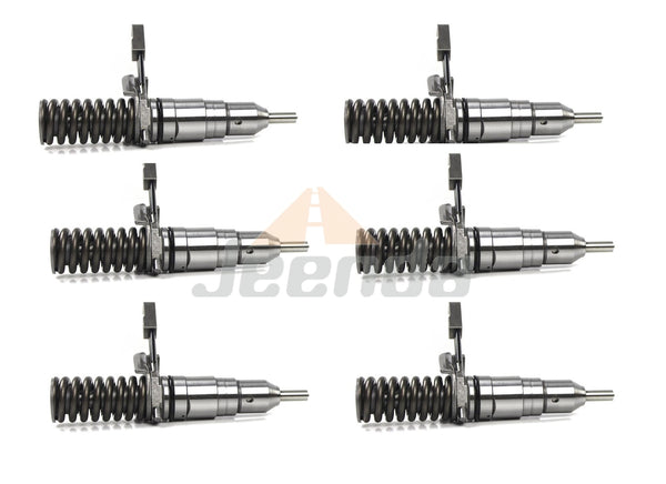 Free Shipping 6PCS Fuel Injector 1278218 127-8218 for Caterpillar CAT 3116 3126 TK371 TK381 525B 535B 950G 960F 962G