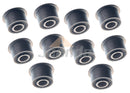 JEENDA 10PCS Rubber Bushing 6665701 for Bobcat Skid Steer 553 630 631 632 641 T200 T250 T300 T320 T550 T590 T630 T650 T750 T770 T870 Tilt and Lift