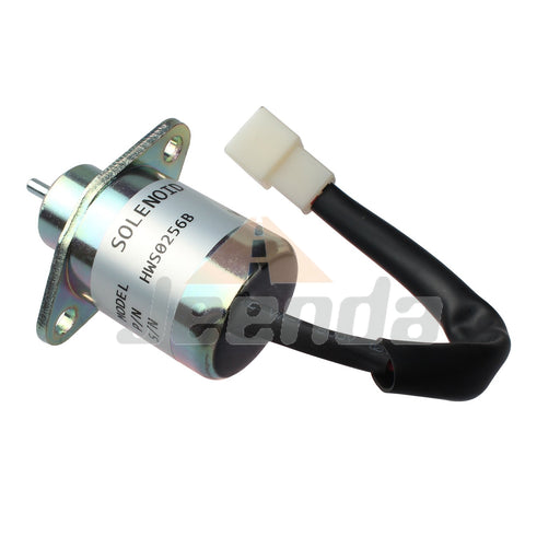 Jeenda Fuel Shutoff Solenoid 12V 067614-027 with 3 Pins for Upright LX31RT LX41RT LX50RT Genie GS-2668RT 3268RT Z34/22