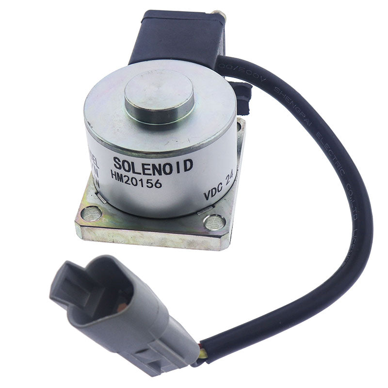 JEENDA Solenoid Magnet 24V 01661010 compatible with HATZ Diesel Valve Series