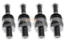 JEENDA 4PCS Axial Joint Steering Front 8036315 8035930 8036757 for SKYTRAK Telehandler 10054 8042 4290 4266 6036 6042 4270