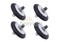 Jeenda  4PCS Dryer Drum Roller for LG 4581EL2002C 4581EL2002A AP5688895 PS8260240