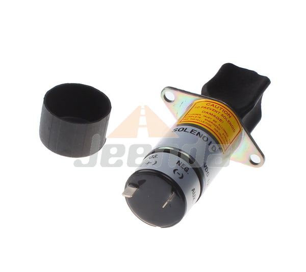 JEENDA Stop Solenoid 106977 12VDC 20A Pull/Hold Type 1502 Series for Miller