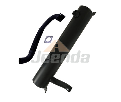 JEENDA Muffler and Pipe with Gasket 6671667 6701151 for Bobcat 773 753 S185 7753 T140 S130 751 S160 S150 763 S175