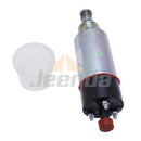 JEENDA Fuel Cut Off Solenoid 155-4651 8C-3664 12V for Caterpillar Cat Truck 3126 CB-634D Backhoe Loader 446B 446D 3116 Industrial 3114 3116 3126