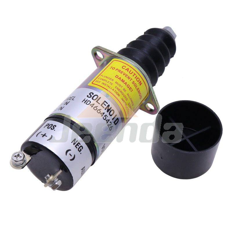 Jeenda Diesel Stop Solenoid SA-4826 1502-12D2U1B1S1 with 2 Terminals for Woodward 1500 Series 12V