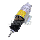 JEENDA Diesel Stop Solenoid SA-3846 2001-12-2U1B2A 12V with 3 Terminals for Woodward 2000 Series