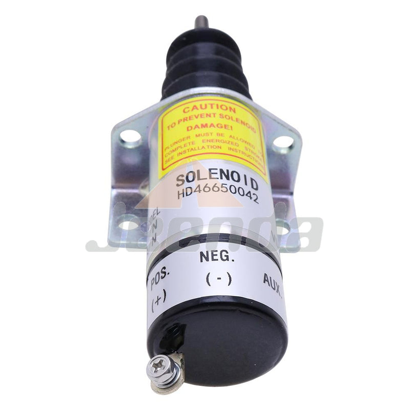 Diesel Stop Solenoid 1500-2060 1502-12C2G1B2 12V with One Treminal for Woodward 1500 Series