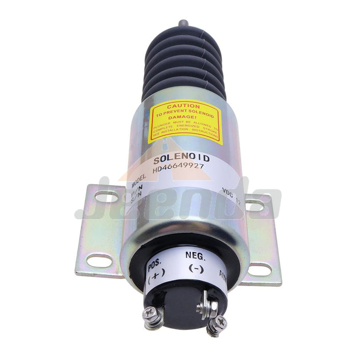 Free Shipping Diesel Stop Solenoid 2300-1503 SA-4641 2370-12E2U1B2A 7750000104 with 3 Terminals for Woodward 2370 Series