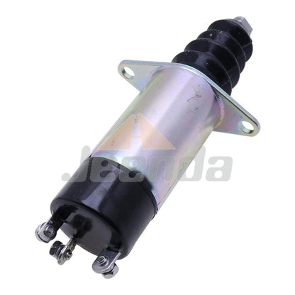Diesel Stop Solenoid 1500-2149 1502-12A6U1B2S1A 12V with 3 Terminals for Woodward 1500 Series