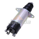 Diesel Stop Solenoid 1500-2160 1502-12ASU1B2 12V with 3 Terminals for Woodward 1500 Series