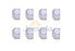 FBA Shipping 8PCS Rim Lug Nut 6564669 AK-6564669 for Bobcat 444M 500 520 530 533 540 542 543 553 600 610 611 620 630 631 632 641 642 643 645 653 700 720 721 722 730 731 732 741 742 743 751 753 763 773 825 843 853