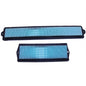 JEENDA Cabin Heater Air Filter Kit 6677983 6678207 compatible with Bobcat Loaders Skid Steer S100 S130 S150 S160 S175 S185 S205 T110 T140 T180 T190 T250 T300 T320 751 753 763 773 863 873 963 S220 S250 S300 S330 A220 A300