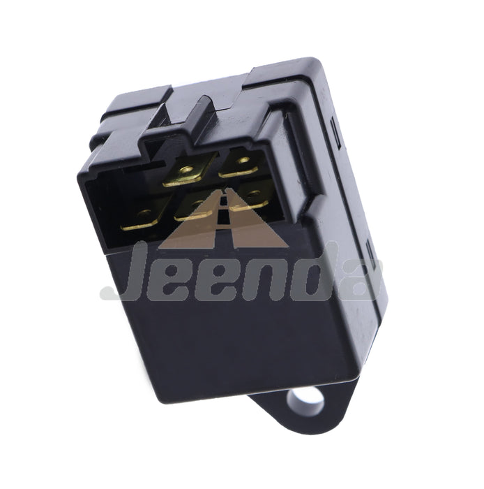JEENDA Lamp Timer Relay SBA385870500 12V compatible with CASE IH New Holland TC AG Compact Tractors TC35 TC35D TC40 TC40D TC45 TC45D D35 D40 D45