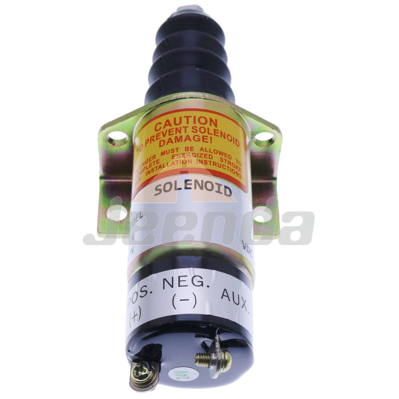 JEENDA Diesel Stop Solenoid SA-4849-24 1502-24C7U1B2S1 for Woodward 1500 Series