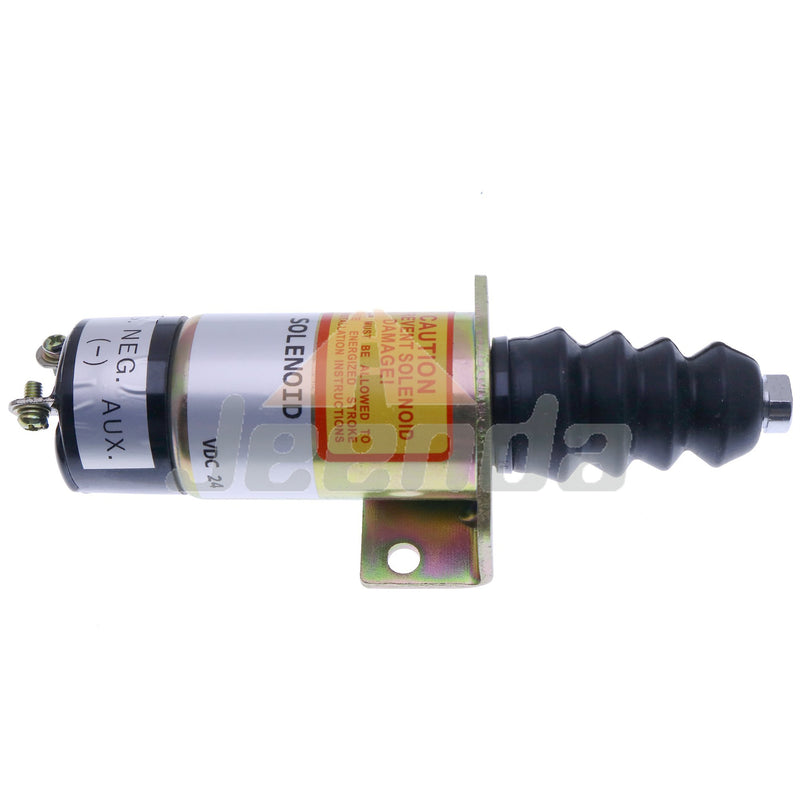 JEENDA Diesel Stop Solenoid SA-4849-24 1502-24C7U1B2S1 for Woodward 1500 Series