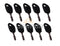 Jeenda 10PCS Key GX24332 for John Deere LT133 LT150 LT155 LT160 LT166 Scotts L17.542 L2048 L2548