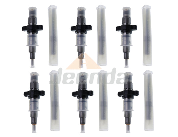 Free Shipping 6PCS 0445120113 0445120018 Injectors Set for Bosch Cummins Dodge Ram 2500 3500 03-04.5 2003-2004.5 5.9 305HP