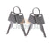 JEENDA 4PCS Ignition Keys 6693241 6693241 compatible with Bobcat Skid Steer Loader Excavator Tractor Toolcat 751 753 763 773 863 873 883 963 S590 S220 S250 S300 S330 A220 A300 S100 S130 S150 S160 S175 S185 S205