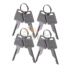 JEENDA 8PCS Ignition Keys 6693241 6693241 compatible with Bobcat Skid Steer Loader Excavator Tractor Toolcat 751 753 763 773 863 873 883 963 S590 S220 S250 S300 S330 A220 A300 S100 S130 S150 S160 S175 S185 S205