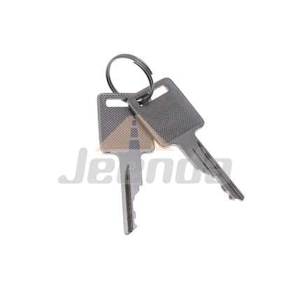 JEENDA Ignition Keys 714602 7-146-02 compatible with Terex Forklift 58322 58322GT Genie