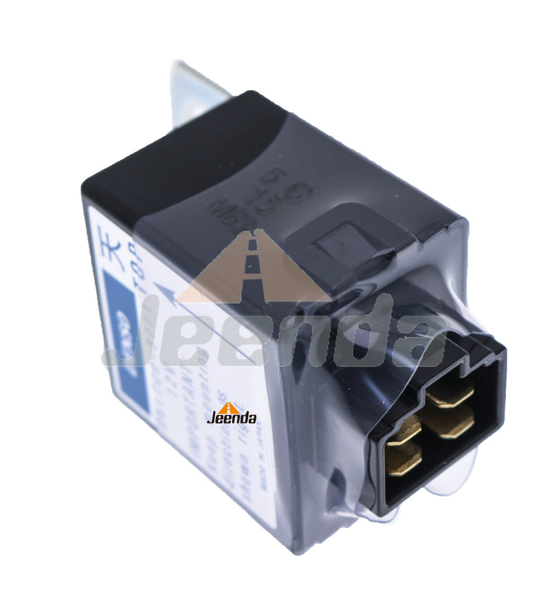 JEENDA Time Delay Relay T0070-31410 061700-3771 for Denso Kubota D1005 D1105 D1305 D1403 D1703 D722 D782 D902 Z482 Z602 OC60 OC95 V1505 V2003 V2203 V3300 -4 Terminals