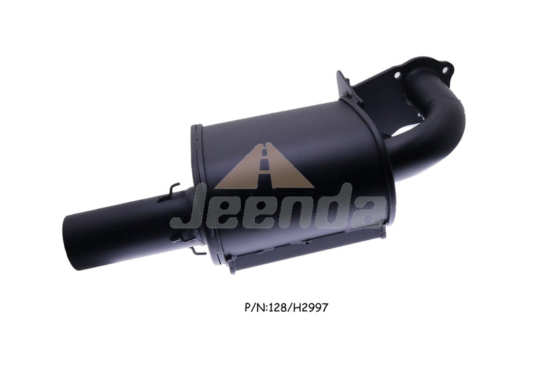 Jeenda Muffler 128/H2997 128-H2997 128H2997 for JCB 1400B 1550B 1600B 1700B 214 215 216 217 3C 3CX 3D