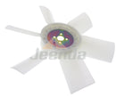 Jeenda Plastic Radiator Cooling Fan 16299-74110 1629974110 370mm for Kubota V1505B D1105 D1305 J116 J119 J324 J320 V1505 WG1605 Engine