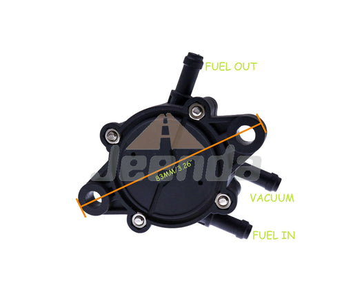 JEENDA Fuel Pump 16700-Z0J-003 16700-ZL8-013H 16700-Z6L-003H for Honda GX620 GC135 GC160 GC160A GC160LA GC160LE GC190A GC190LA GCV520U GCV530 GCV530U GS190A GX100U GX610K1 GX610R1 GX610U1
