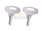 JEENDA 2PCS 66711-55240 66711-55140 Key for Kubota B and L Series B20 B5100 B6100 B6200 B7100 B7200 B5200D B6200D B7200D B7200E B8200DP F2000 GL-3500 GL-4500S GL5500S G-6500S