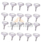 JEENDA 20PCS 66711-55240 66711-55140 Key for Kubota B and L Series B20 B5100 B6100 B6200 B7100 B7200 B5200D B6200D B7200D B7200E B8200DP F2000 GL-3500 GL-4500S GL5500S G-6500S