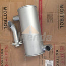 Jeenda Muffler 4190984 for Hitachi EX270LC EX220-1 EX270-1 EX220LC Engine H06CT