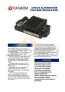 Free Shipping Automatic Voltage Regulator for Datakom AVR-20 for Generator Alternators