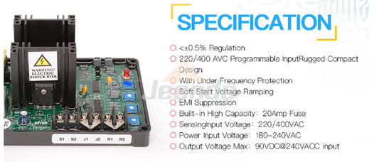 Free Shipping Automatic Voltage Regulator AVR GAVR-20A