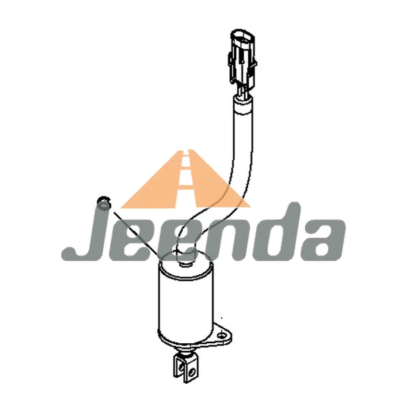 JEENDA Stop Solenoid RE526570 12V for John Deere CT322 4120 4720 313 315 317 320 325 328 332 12V