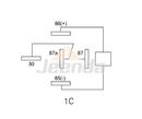 Jeenda 12V Power Relay for Mercury Force CMC Trim 882751A1 3854138 73040 828151