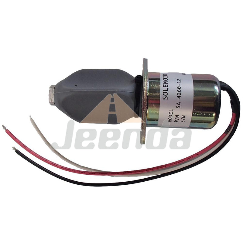 Free Shipping Stop Solenoid SA-4259-12 SA-4260-12 1751ES 12V for Kubota 3A 70 & 82 mm Series Engine