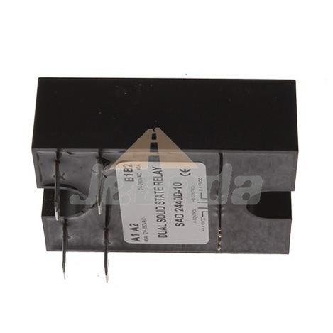 Dual Solid State Relay SSR 4-15VDC Input 280VAC 40A D2440D-10 Random Turn On