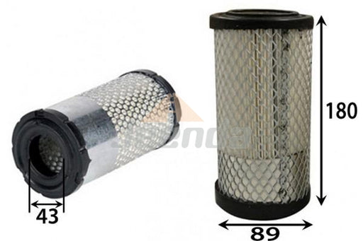 Air Filter Element 6C060-99410 32721-58242 for Kubota Diesel Generator 8KVA D722