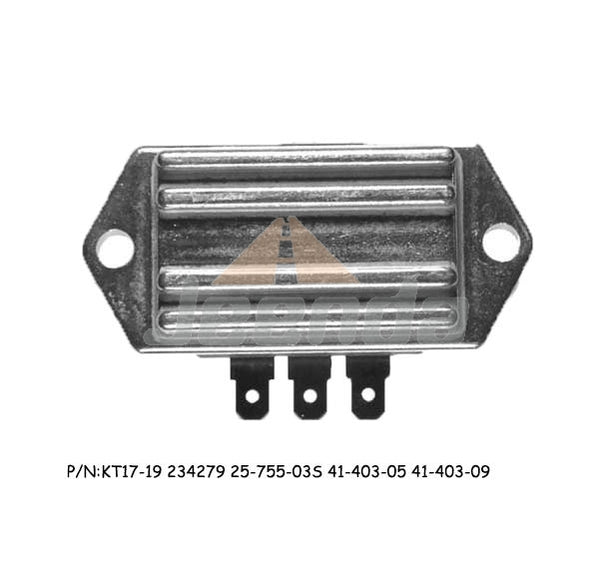 Jeenda Voltage Regulator Rectifier KT17-19 234279 25-755-03S 41-403-05 41-403-09 for Kohler M8 thru MV20 Series CH5 CH6 CH11-CH15 CV11-CV15