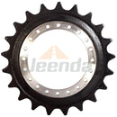 Free Shipping Sprocket 81E5-2001 81EO20011 for Hyundai R290 R290-3 R290LC 24holes