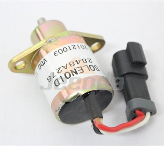 Stop Solenoid 2848A278 for Perkins 700 Series Diesel Engine CAT 246 Skid Steer