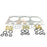 Free Shipping Cylinder Head Gasket 276816  for VOLVO TAD740GE