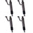 4PCS Fuel Injector AT211907 for John Deere Loader 244H Excavator 80